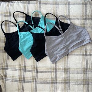 LOT OF 4 Lululemon Athletica Sports Bras